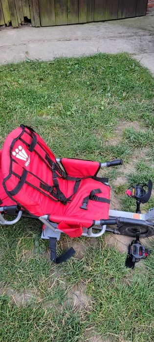 Używana przyczepka rowerowa Weehoo dla 2 dzieci