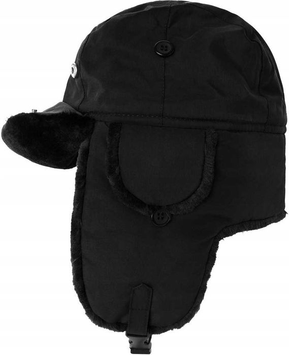 Czapka zimowa pilotka wodoodporna uszaka MA1 r.XL