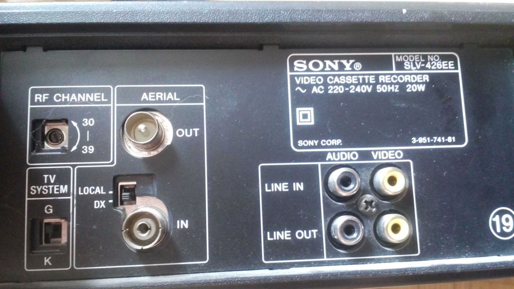 sony slv 426ee da 4 pro head
