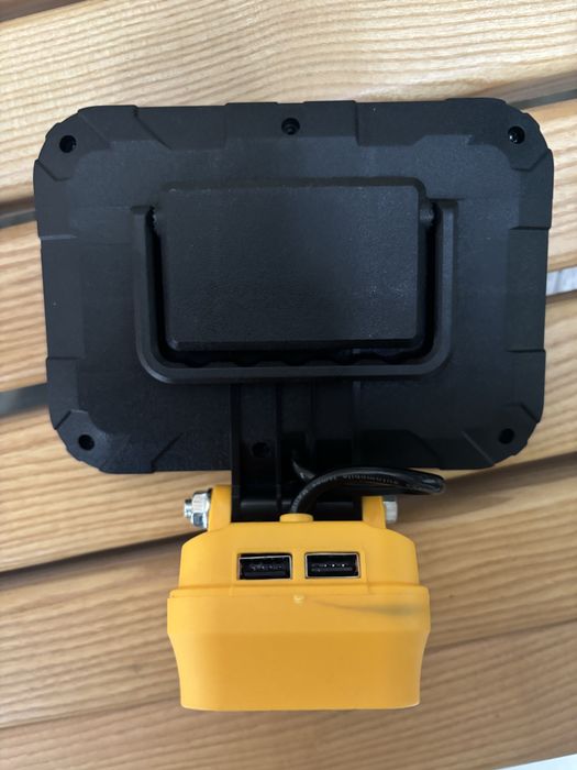 Led Прожектор Лампа Dewalt 18 V ( 8 дюймів) 2 USB