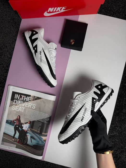 Підліткові (чоловічі) сороконіжки найк аір зум Nike Air Zoom Mercurial Vapor 15 Academy TF [36-45]