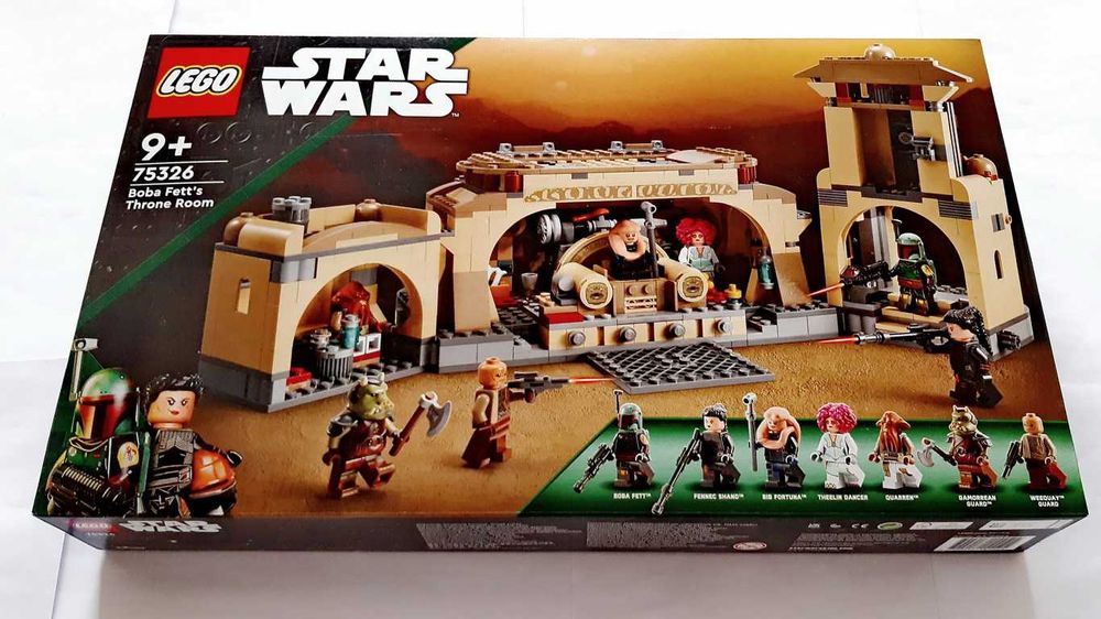 Lego Star Wars 75326 Boba Fett's Throne Room selado