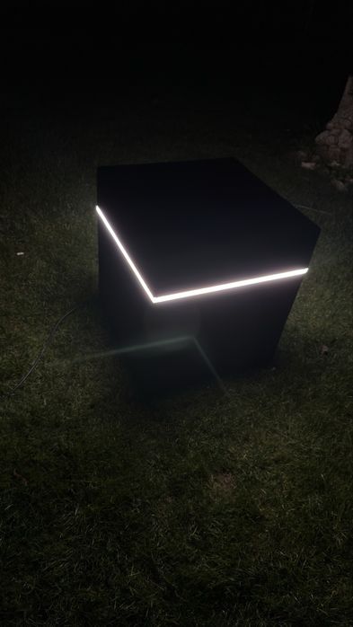 NOWOCZESNA Duża DONICA LED 50x50x50 – Miechów• 300zl