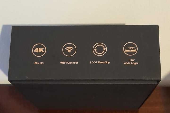 Camera Veiculos 4K Ultra HD DashCam Nova