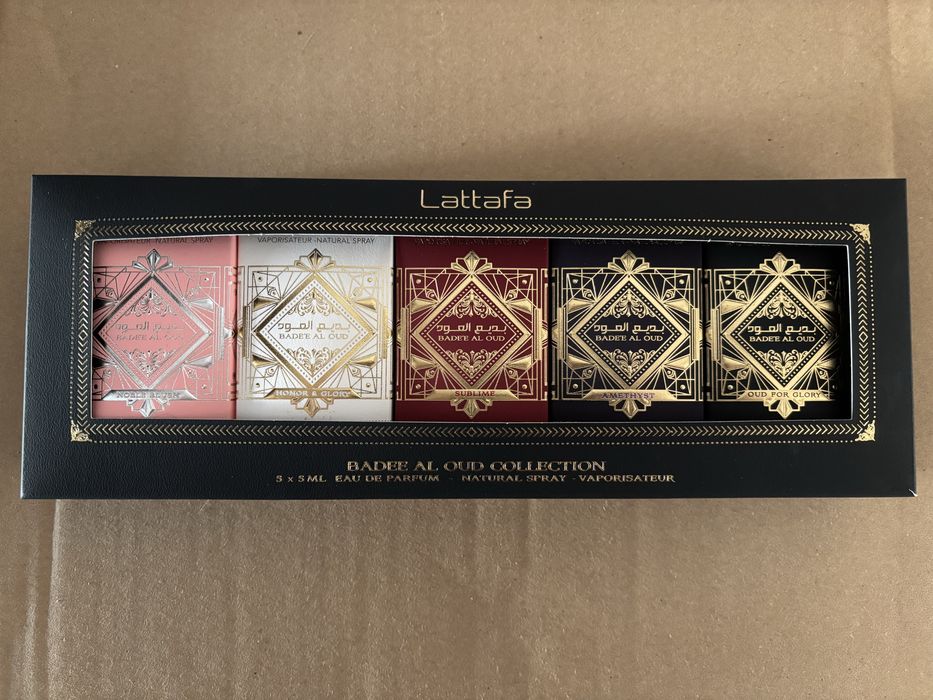 Coleção Lattafa Badee Al Oud Collecion