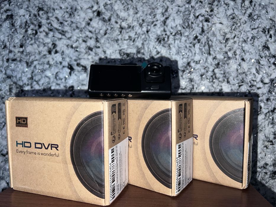 Відеореєстратор автомобільний з двома камерами +microSD