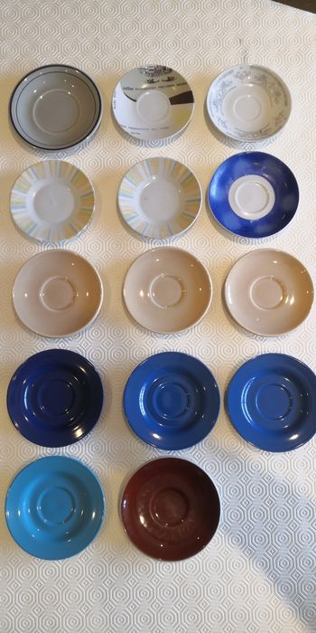 14 pires de chávenas de café - cerâmica