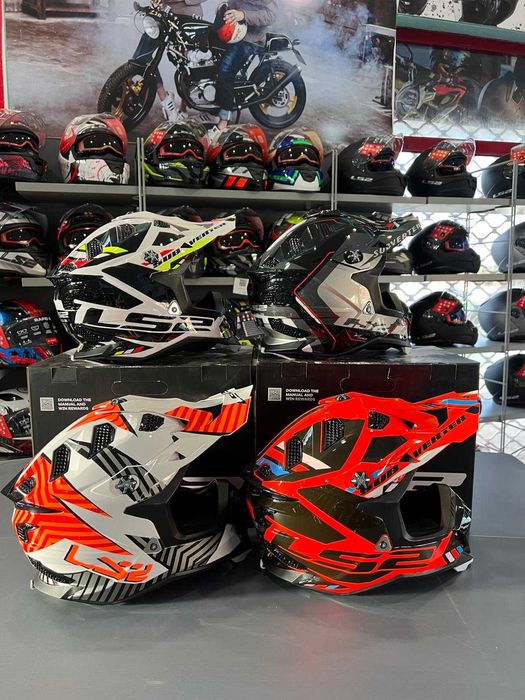 Capacete cross /enduro LS2 MX700 Subverter - Redução de Preço