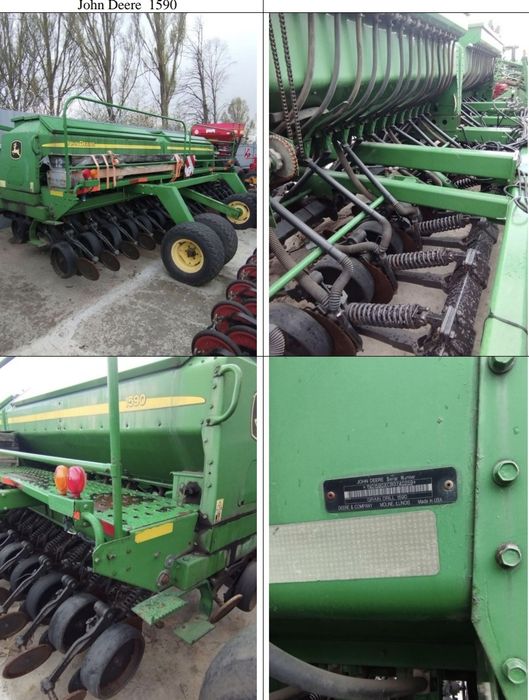 Сівалка зернова john deere 1590 6м джон дір
