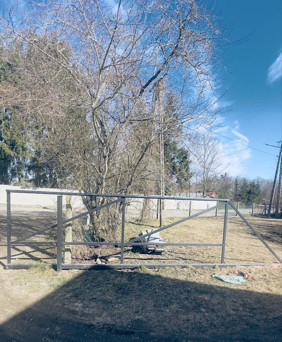 Skrzydło przesuwne brama mocna stal 7m