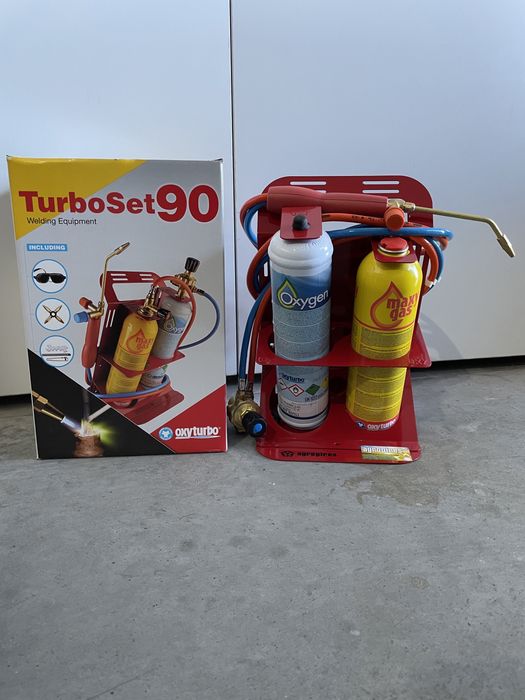 Soldador a gás + o2