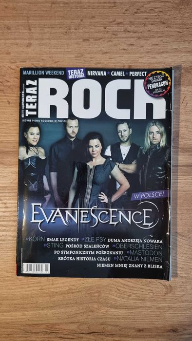 Teraz Rock 5/2017 - Evanescence, Pendragon, Korn, Sting, Nirvana