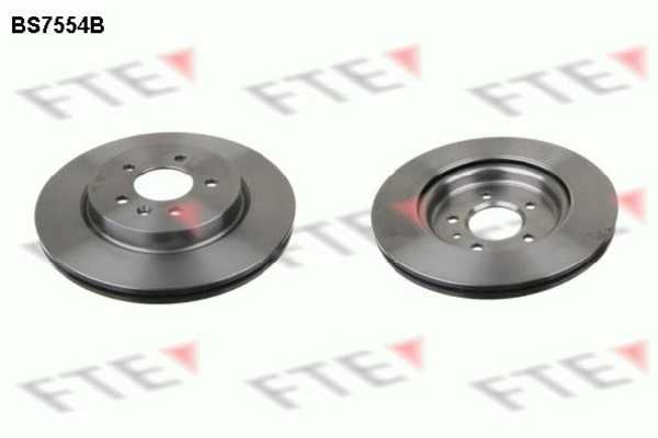 FTE BS7554BTarcza hamulcowa 2x ZAFIRA TOURER C tył wentyt