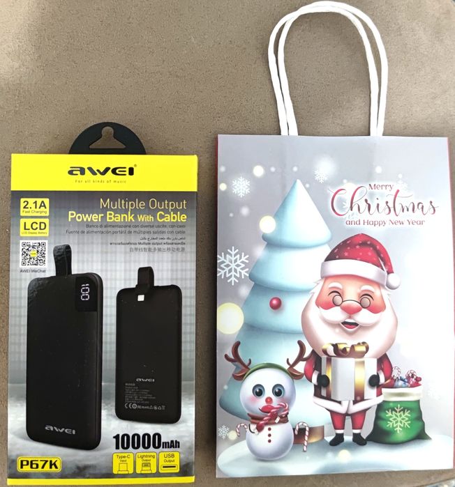 Power bank 10000mA/h Awei