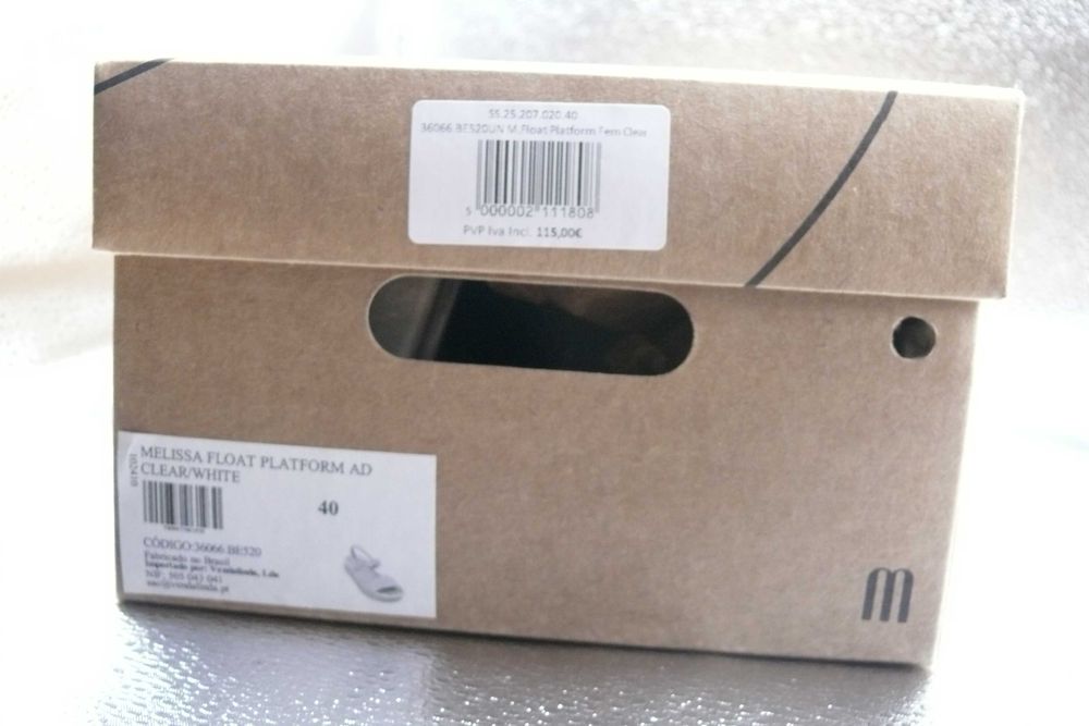 Sandalias Melissa, Plantaforma