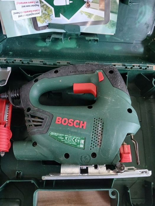 Zestaw wyrzynarka BOSCH PST 800 PEL - Jak nowa!