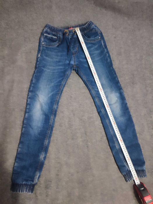 Теплые джогеры джинсы на подростка