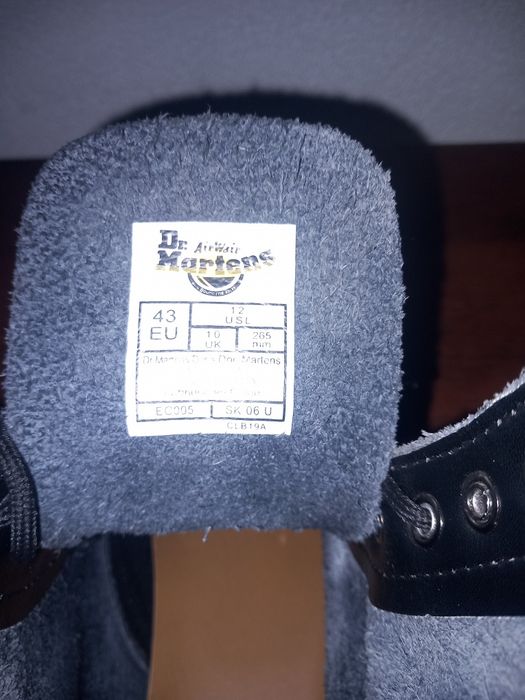 Buty martensy malo chodzone