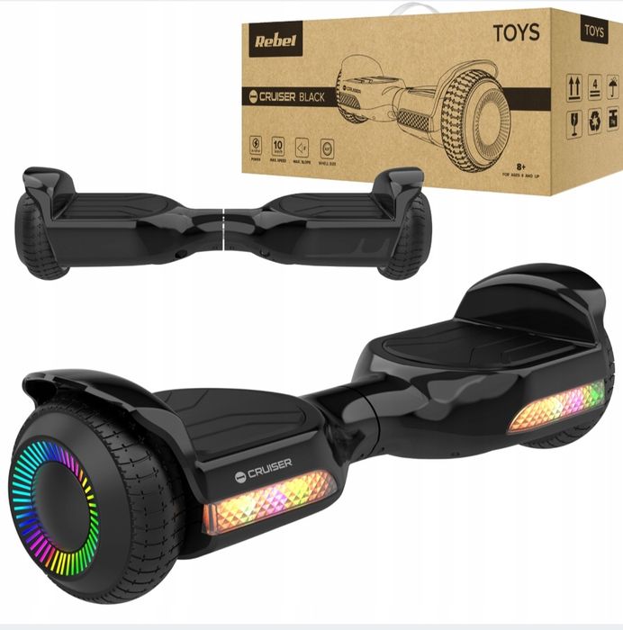 Deskorolka elektryczna Hoverboard Rebel Cruiser Carbon