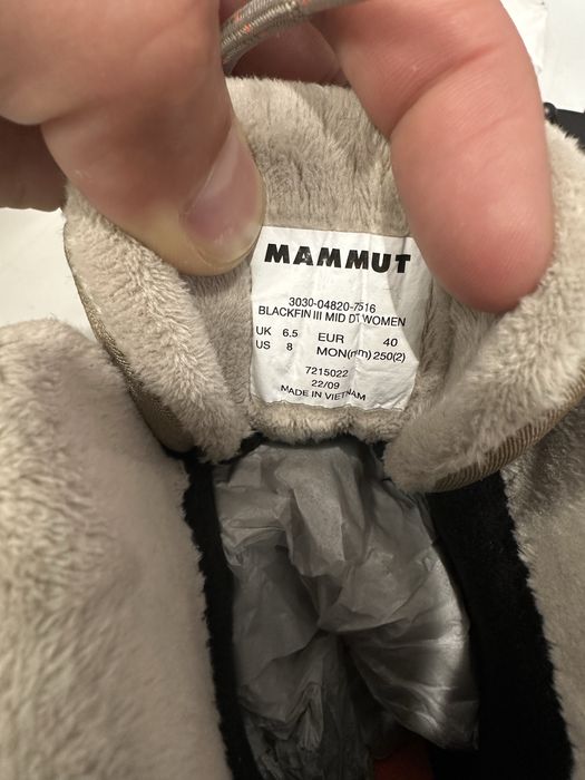 Черевики жіночі для туризму  Mammut Blackfin III Mid DT 2025