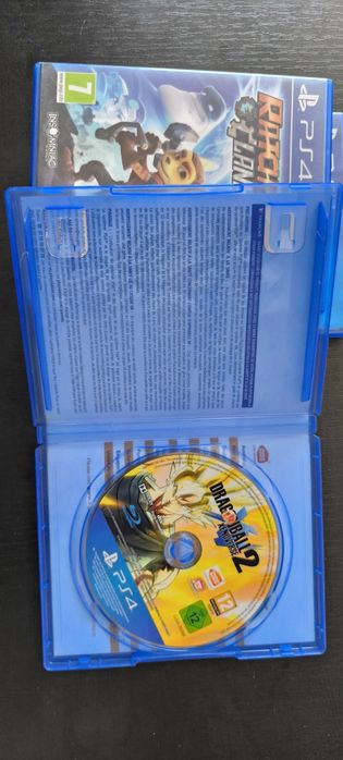 Dragon ball xenoverse 2/Soul calibur 6/Ratchet and clank PlayStation 4