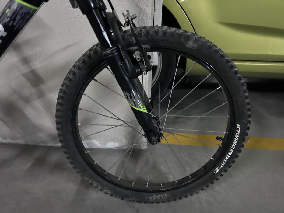 Bicicleta MTB rockrider 20 polegadas criancas de 6 a 9 anos