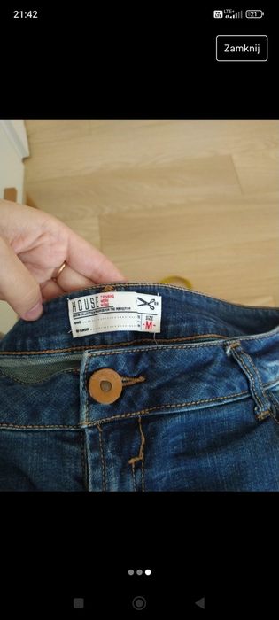 Spodenki jeansowe house