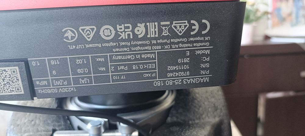Pompa Grundfos MAGNA 3   25-80/180