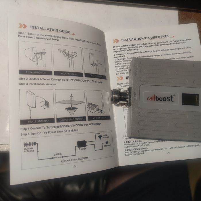 Усилитель радио сигнала LTE 3G Ретранслятор