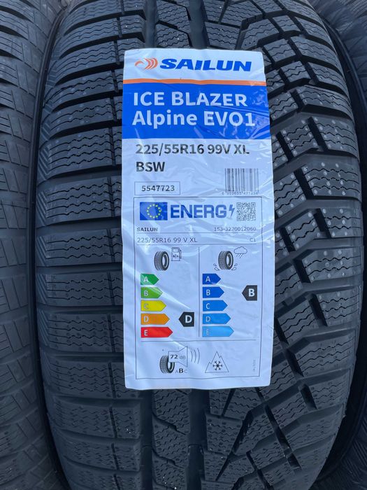 Okazja opony zimowe 225/55R16 99V XL SAILUN ICE BLAZER ALPINE EVO1