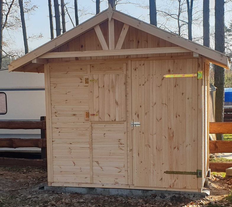 Domek drewniany narzędziowy 2x2,5 Altana Altanka ogrodowa narzędziówka