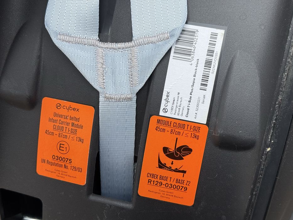 Автолюлька cybex cloud T(plus) i-Size