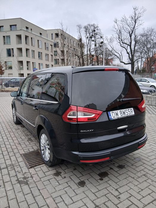 Ford Galaxy 2015 | 2.0 TDCi 150 KM | Elegancki Czarny  | 7-