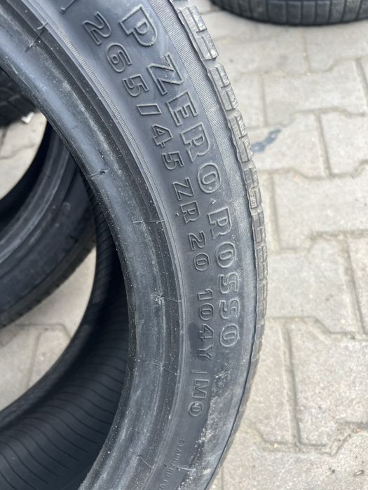Резина 265/45 ZR20 Pirelli P  Zero rosso 2 шт