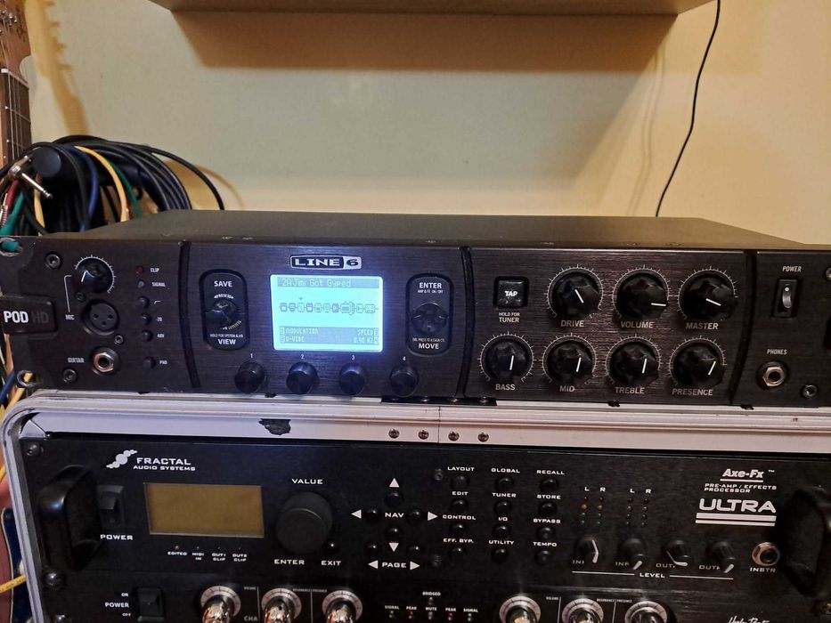 Line6 POD HD PRO X + Sterownik FBV Shortboard MKI preamp gitarowy