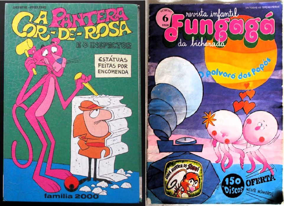 Fungagá da bicharada + Pantera Cor-de-Rosa