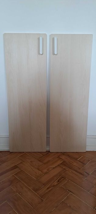 SMÅSTAD Porta, efeito bétula, 30x90 cm