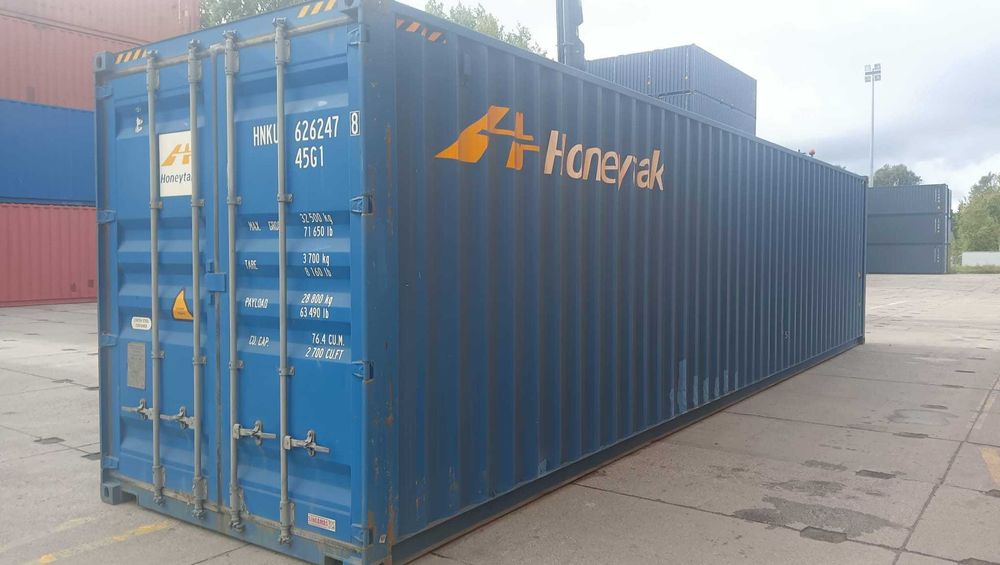 Kontener morski 40 HC / 12 metrowy / PZ