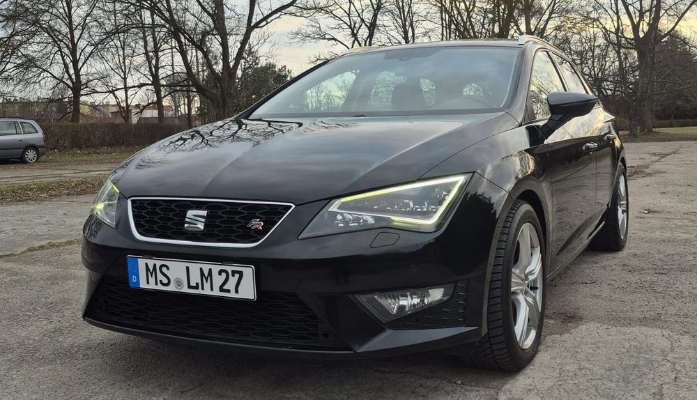Seat Leon FR 2.0 TDI*NÓWKA*FULL LED*ALU*CHROM*DSG*Alu*Parktronik*Półskóra*Serwis