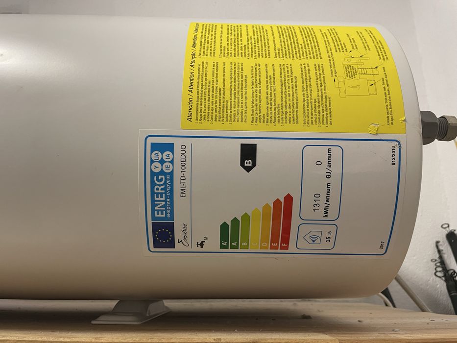 Termoacumulador duplo tanque