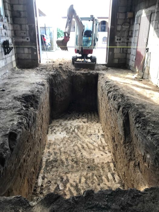 Usługi minikoparką