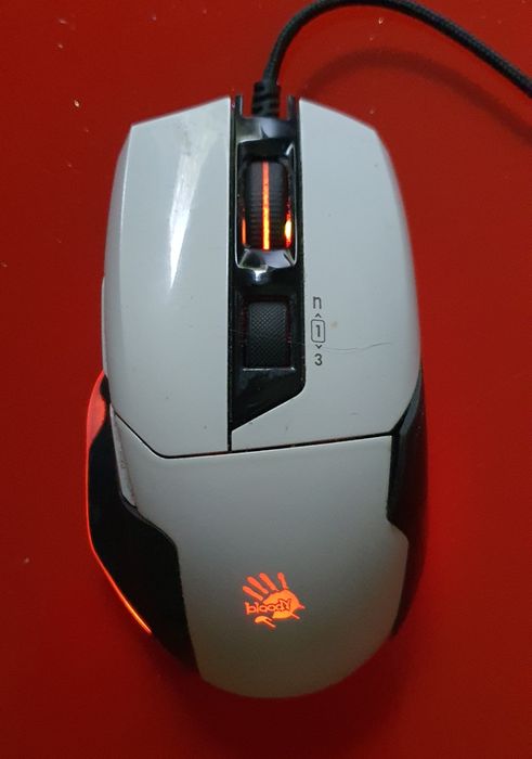 Миша Bloody W70 Max Panda White