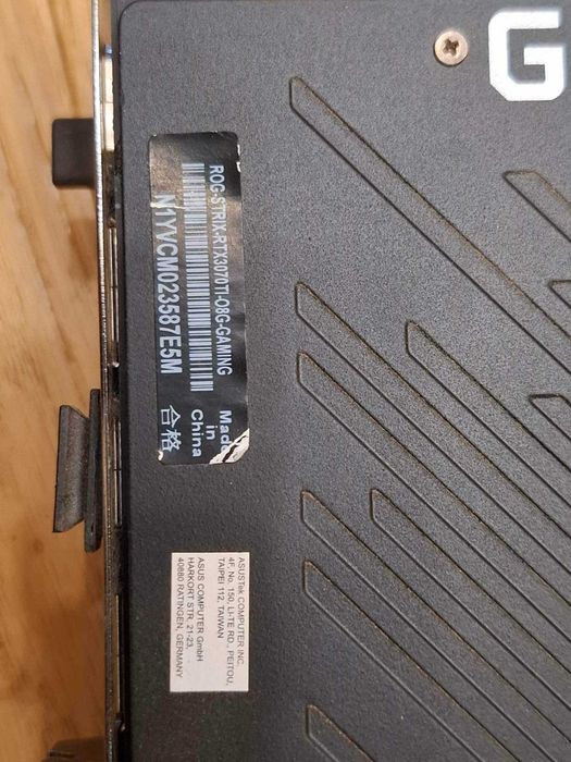 Відеокарта ASUS ROG STRIX 3070ti