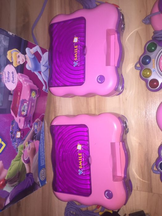 Gra Konsola Vtech Smile 2 sztuki + Pady