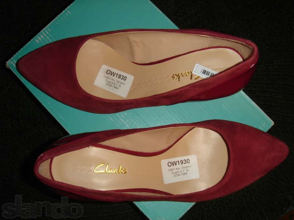 Новые стильные туфельки Clarks Dolphin