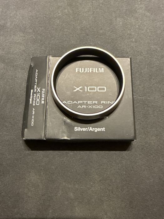 Filtro protector e Adaptador Fujifilm X100VI prata