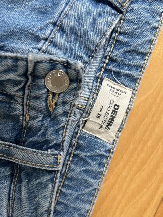 Jeansy mom Tally Weijl M/38 z dziurami