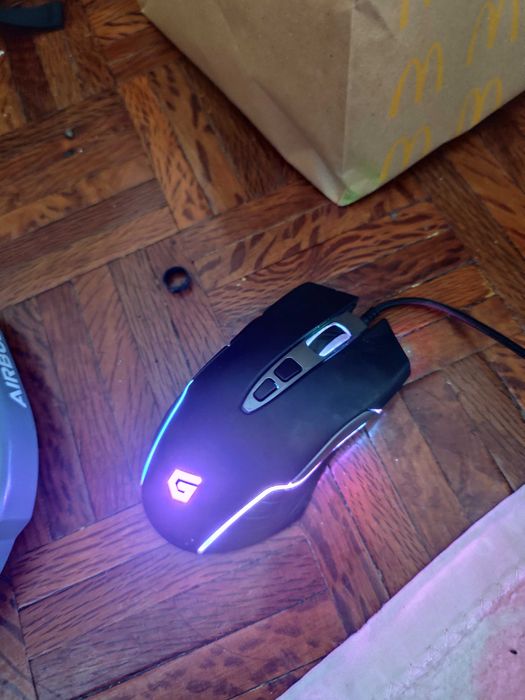 DJEBBEL03B 7D Gaming USB Mouse, 7200 DPI