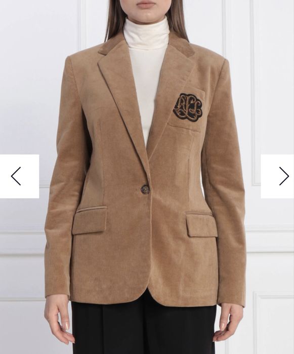 Polo Ralph Lauren Woman Bullion Corduroy Blazer Black Label піджак