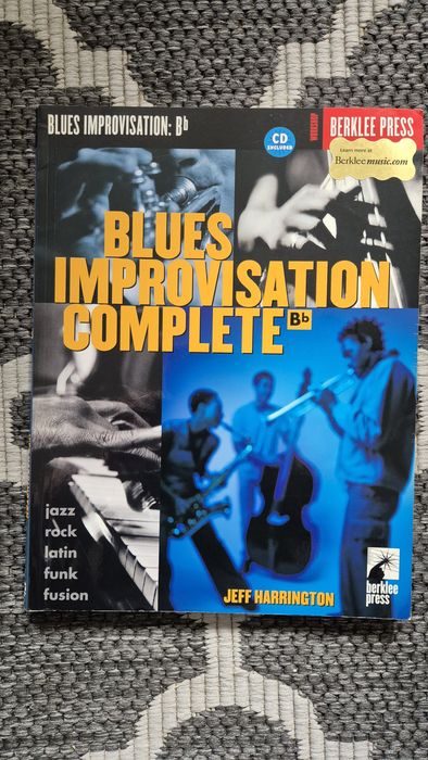 Blues Improvisation Complete Bb Instruments - Jeff Harrington (Berklee)
